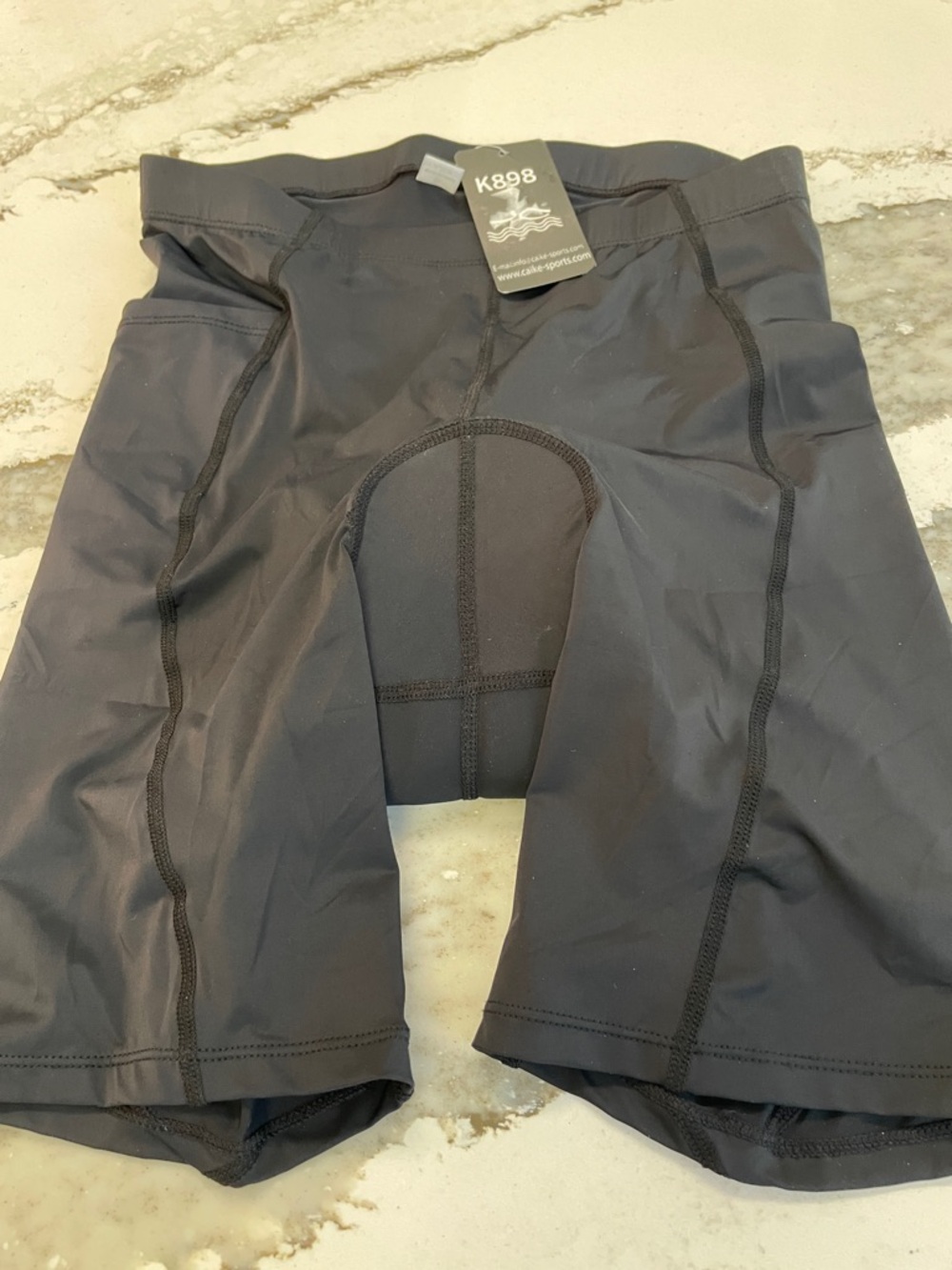 Women's Black Bike Shorts - Padded